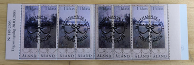 2003 vihko VÅ11 - Ahvenanmaalainen kesä - FDC leimattu