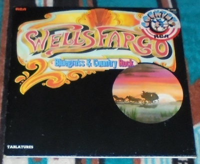 WELLS FARGO ~ Bluegrass & Country Rock ~ LP French Bluegrass