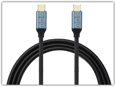 USB C - USB C pikalataus/pikadatasiirto 20Gbps / 1m #28754