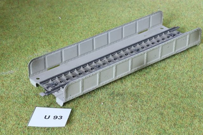 #U93 Märklin 7161 suora silta metalli