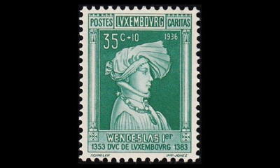 Luxemburg 297 * Lastenapu 35 + 10 C (1936)