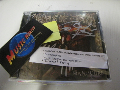 CRADLE OF FILTH-MANTICORE AND OTHER HORRORS CD+3 NIMMARIA