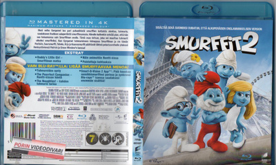 Smurffit 2 (movie)	(42 153)	k	-FI-	BLU-RAY				2013