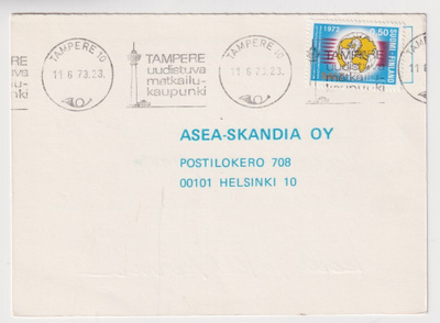 Tampere - ketjuleima 11.6.1973