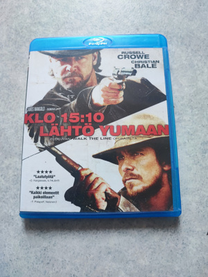 Klo 15:10 lähtö Yumaan BLU-RAY Russell Crowe Christian Bale
