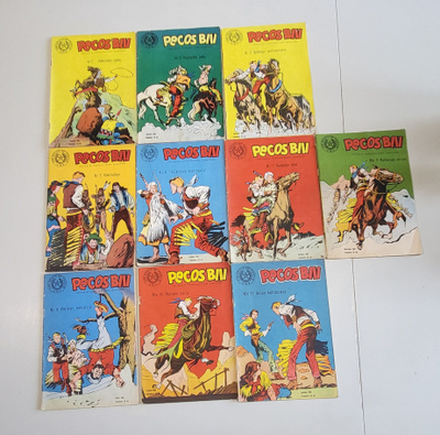 PECOS BILL VUOSIKERTA 1955 10 NUMEROA