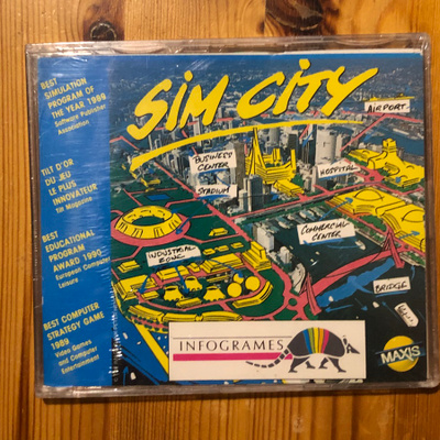 Amiga CDTV: Sim City *UUSI*