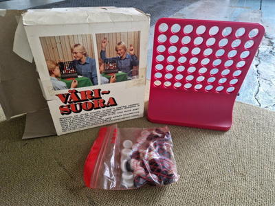 Värisuora vintage-peli