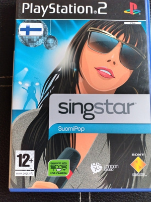 Playstation PS2 SingStar SuomiPop
