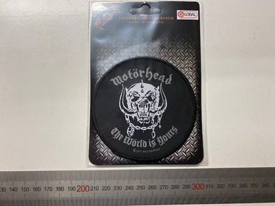 Motörhead The World Is Yours hihamerkki