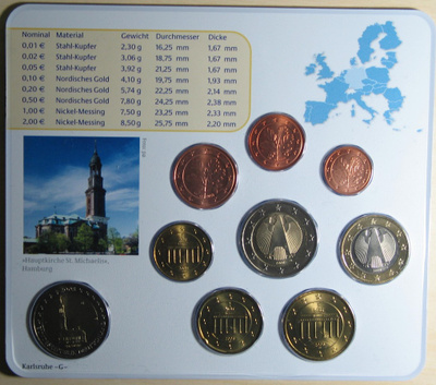 2008 BU rahasarja - Saksa  rahapaja G