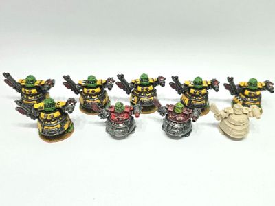 Epic 40K - 9kpl Ork Stompas [K28]