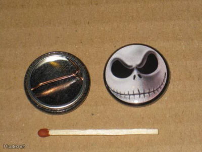 Nightmare Before Christmas rintanappi 1" (l3)