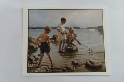 Albert Edelfelt: Leikkiviä poikia rannalla