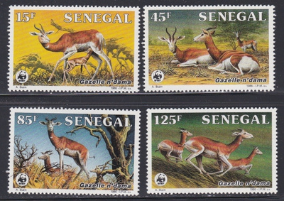 Senegal WWF Sarja 1986 Gaselli