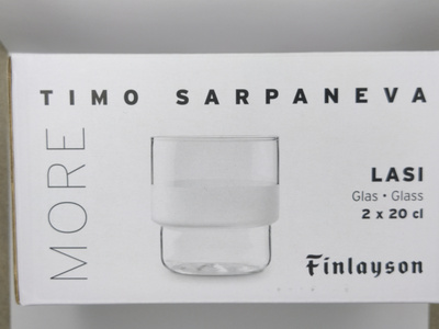 Timo Sarpaneva Finlayson More lasit