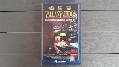 VHS: Vallanvaihdos / Lady In A Corner (Loretta Young 1989)