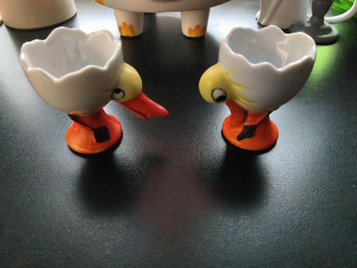 Vintage munakuppi x 2