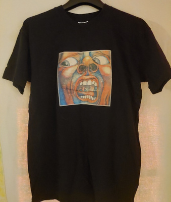 Bändipaita King Crimson  levynkansikuva koko M