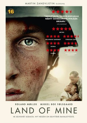 land of mine (47 374) k -FI- DVD suomik. 2015 tanska,