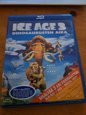 ICE AGE 3 bluray+DVD+Digital copy uudenveroinen