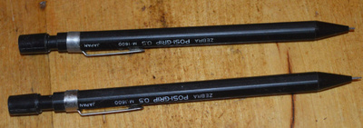 Zebra 0,5mm lyijytäytekynä