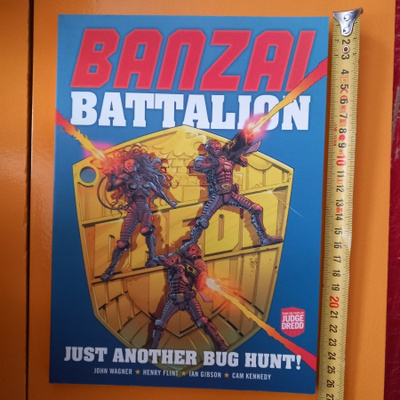 Banzai Battalion 2000 AD Albumi