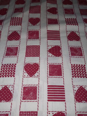 Tilkkutyökangas 110x40cm