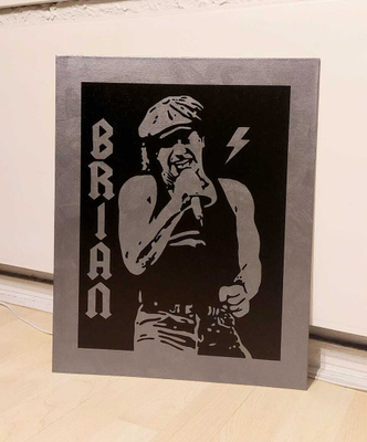 AC/DC - Brian Johnson - taulu