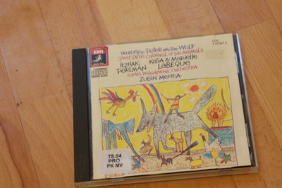 Prokofiev  Peter and The Wolf Perlman Mehta CD
