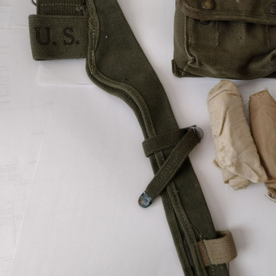 US Army hakunkannatin ja ensisidepakkaus M.18 US