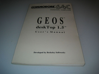 Commodore 64C GEOS deskTop 1.5 User's Manual