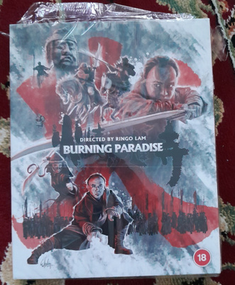 Burning Paradise Blu-ray(Eureka / Ringo Lam w/ Slipcase )