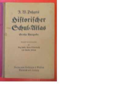 F.W.Putzgers Historischer Schul-Atlas 1936