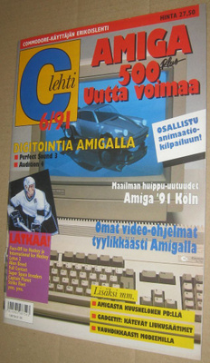 C=lehti 6/91 (Commodore)