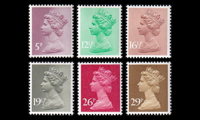 Iso-Britannia 900-5 ** Elizabeth (14¾:14¼) (1982)