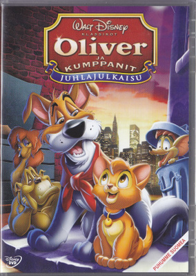 Disney klassikko 27: Oliver ja Kumppanit (DVD)