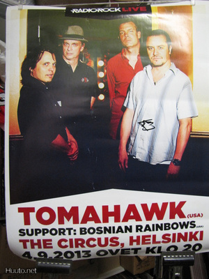 TOMAHAWK KEIKKAJULISTE MIKE PATTONIN NIMIKIRJOITUKSELLA
