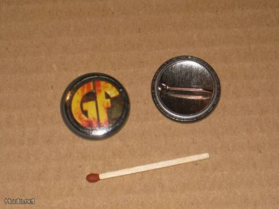 Gorefest rintanappi 1" GF g2
