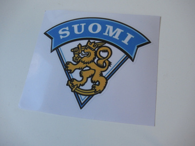 SUOMI LEIJONA TARRA 12,5 X 15CM *UUSI!*