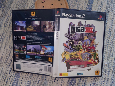GTA III ps2 cib gta 3 suomijulkaisu