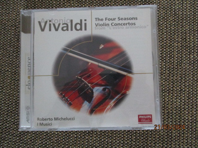Antonio Vivaldi THE FOUR SEASONS VIOLIN CONCERTOS (CD)