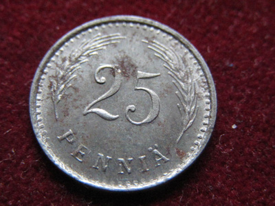 25 penniä 1945