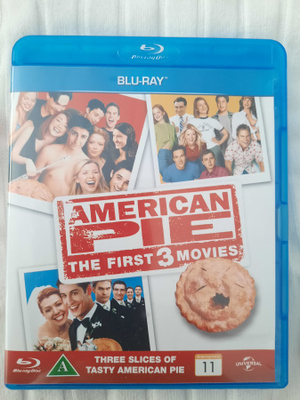 BLU-RAY THE AMERICAN PIE THE FIRST 3 MOVIES