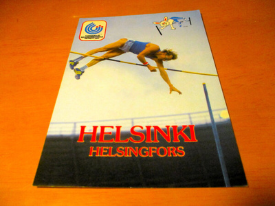 Helsiinki Yleisurheilun MM - Espoo 1.8.1983