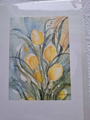 Minna Immonen painokuva 15x21 cm.