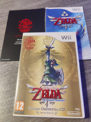 Legend of Zelda Skyward Sword + Special Orchest CD Wii