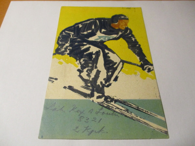 Lahti FIS 1938 mainoskortti kp - 1941
