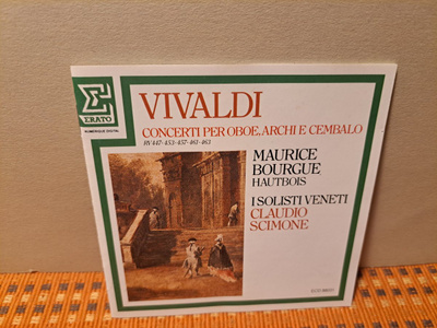 Vivaldi:Concerti per Oboe,Archi E Cembalo-Bourgue-Scimone CD