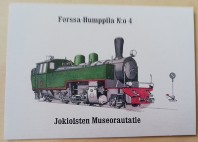 Jokioinen, Museorautatie, Forssa-Humppila veturi nro 4